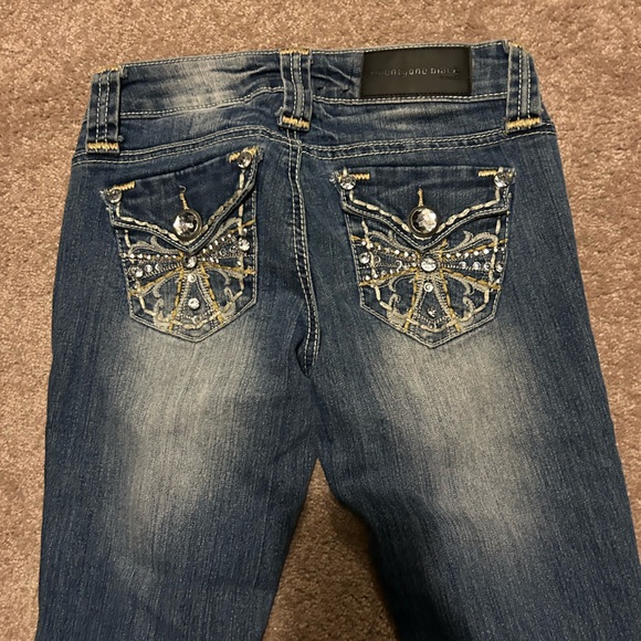 Twentyone Black jeans, size 0 - Picture 3 of 3